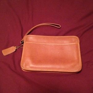 Authentic Coach vintage leather 70's/80's
