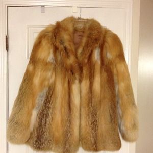 Red fox fur