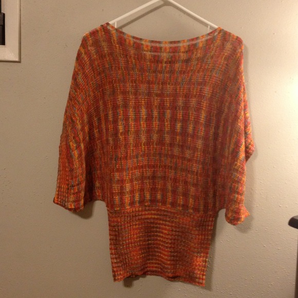 Multi-colored knit top - Picture 2 of 2