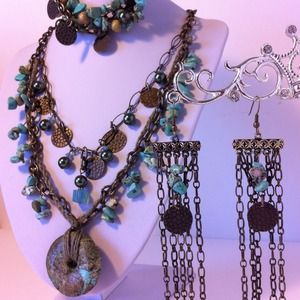 Turquoise Jewelry Set