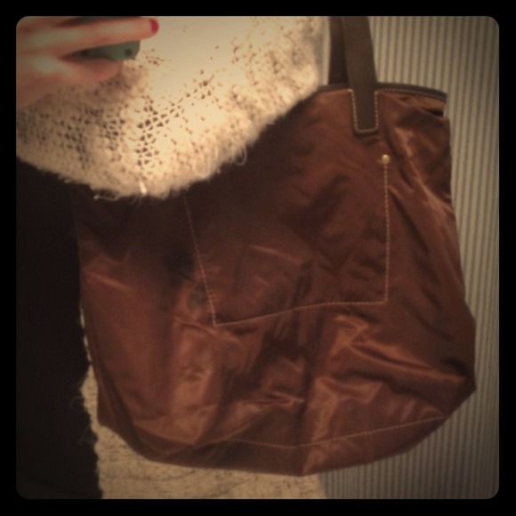 Preowned Brown jcrew tote - Picture 1 of 2