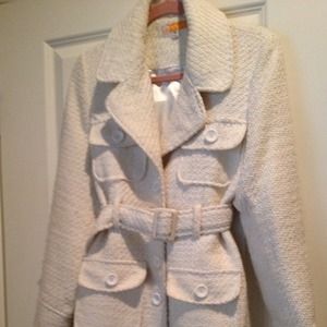 Nordstrom coat with detachable faux fur collar