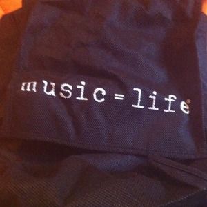 music = life bag