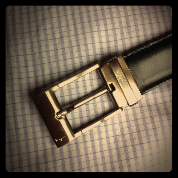 Salvatore Ferragamo mens leather belt