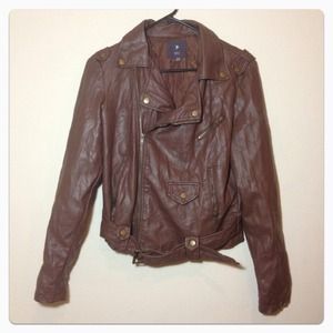 RESERVED @aromero0808 Faux Leather Jacket