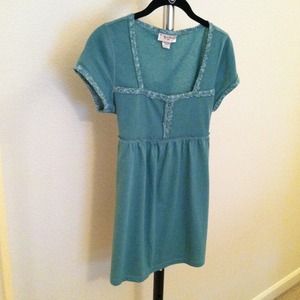 Green baby doll style top