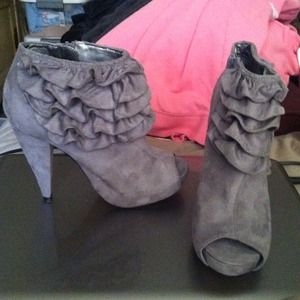 Charlotte Russe Suede Booties