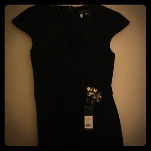 Black evening dress