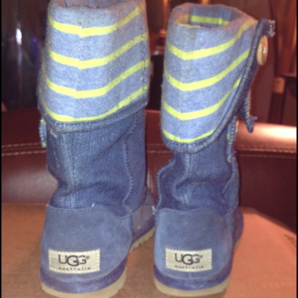 Used Ugg Denim Boots