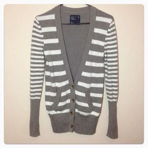 AE Striped Cardigan