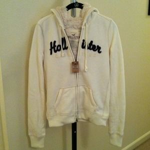 NWT Hollister zip up hoodie