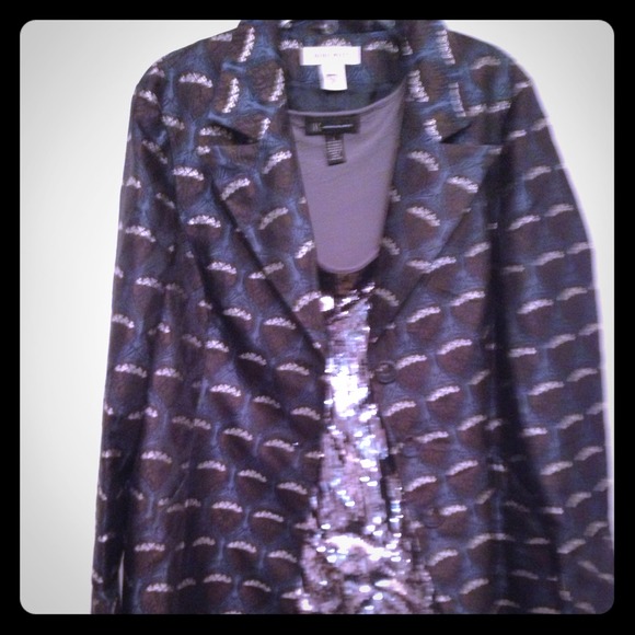 Nine West Thigh Length Jacket