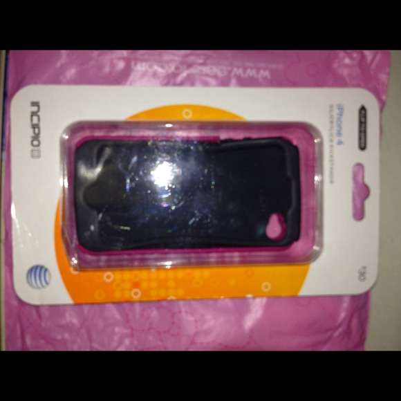 Iphone4/4s hard case with silicon case