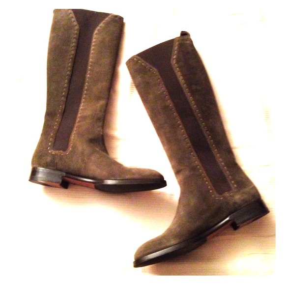 YSL Yves Saint Laurent Hyde Riding Boots