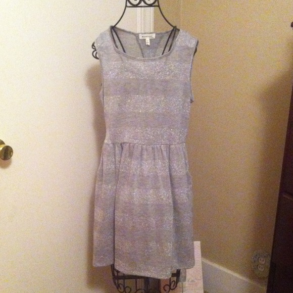 Sliver Cotten sheer dress