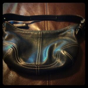 Black authentic Coach purse