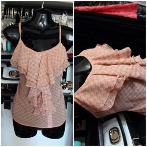 Forever 21 peach tank top