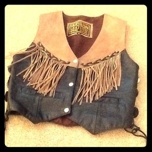 ⬇⬇REDUCED⬇⬇⬇Leather Vest.
