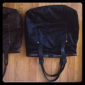 Black jcrew tote