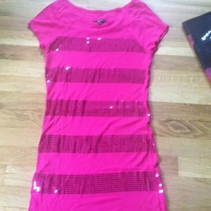 Express sequin tunic