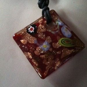 Real MURANO Glass Necklace