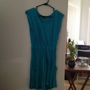 Blue dress
