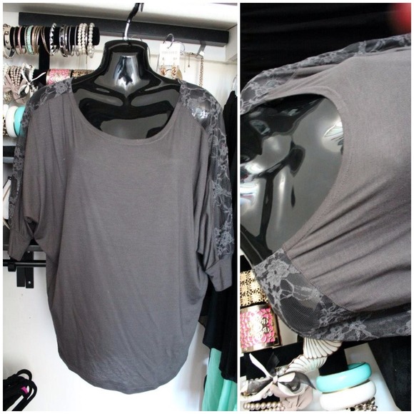 Lace long sleeves