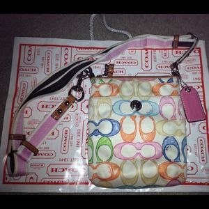 Coach Scribble Swingpack