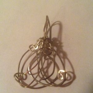 Sterling silver handmade pendant