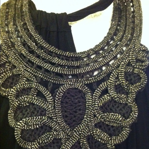 Byer Tops - Bundle ⛔ Embellished Black Tank, Statement Jewelry