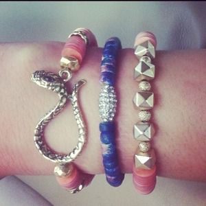 Custom made bead bracelet