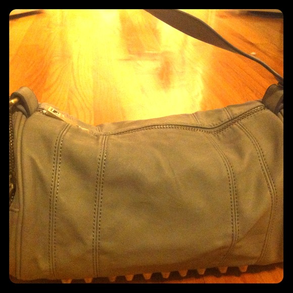 Brand new grey bag from Asos.Gold studded bottom
