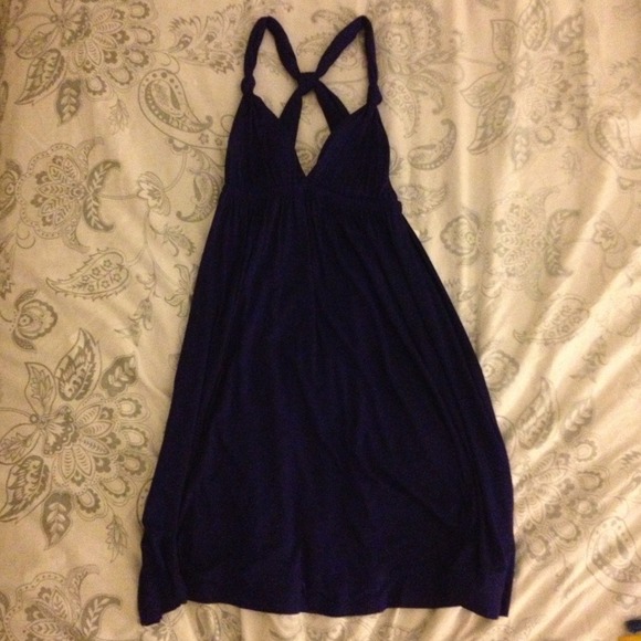 💢Sold💢Navy cross back dress