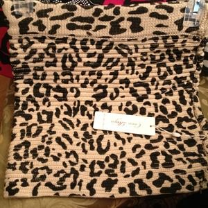 Animal print pencil skirt