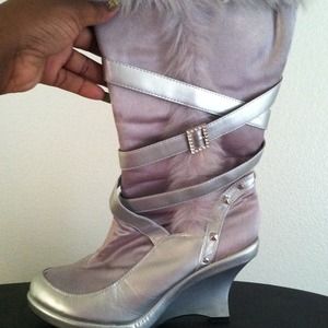 Sheikh boots (silver)