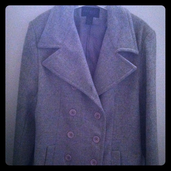 Gray Wool Coat SOLD