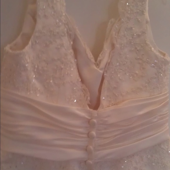 Short length Bridal dress