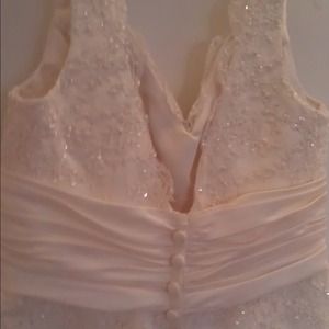 Short length Bridal dress