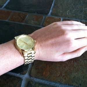 *On hold*  Michael Kors boyfriend gold watch