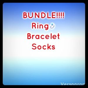 Pearl ring bracelet and socks