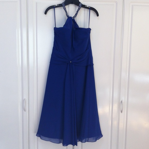 Size 12 Royal Blue Formal Dress