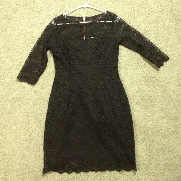J.Lo black laced Dress