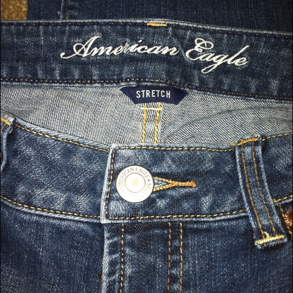 Slight stretch, straight leg American Eagle jeans
