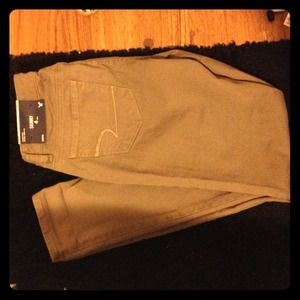 Nice brownish skinny pants from America Eagle.