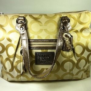 SOLD! SOLD! *Large Poppy Coach bag.