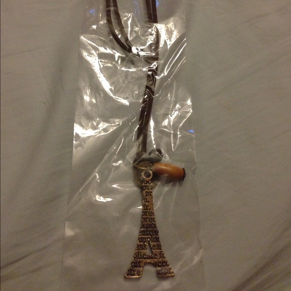 😃Brown yarn like necklace😃