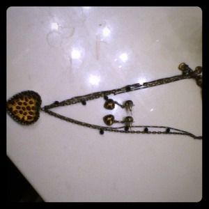 Betsy Johnson necklace/earring set