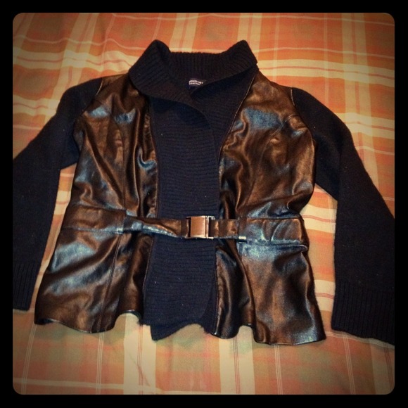 Black jacket.