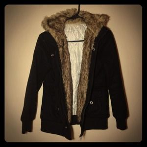 Fur Lined Hoodie