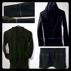 Armani Exchange sweatshirt dress